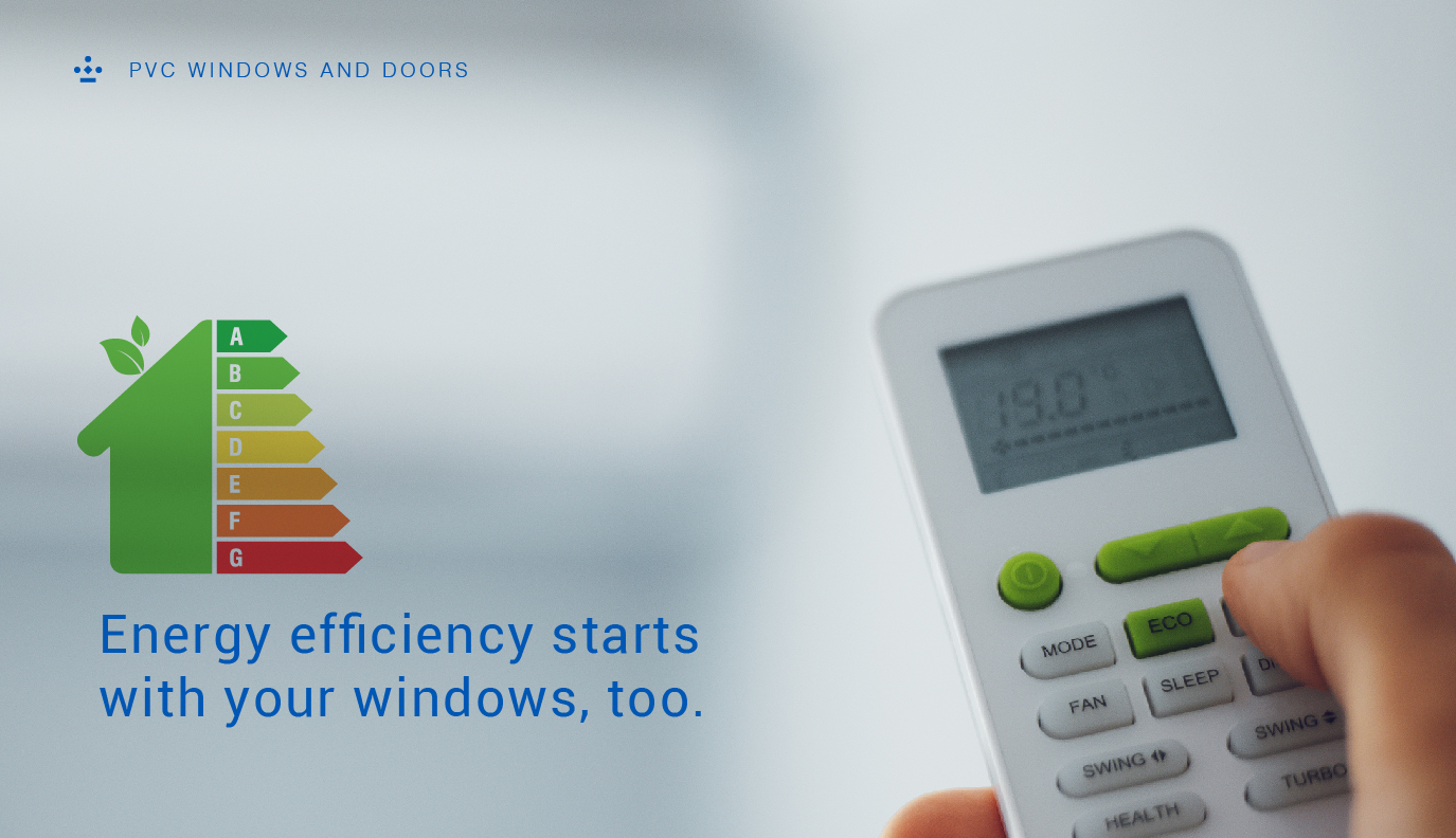 How can windows help reduce energy consumption?